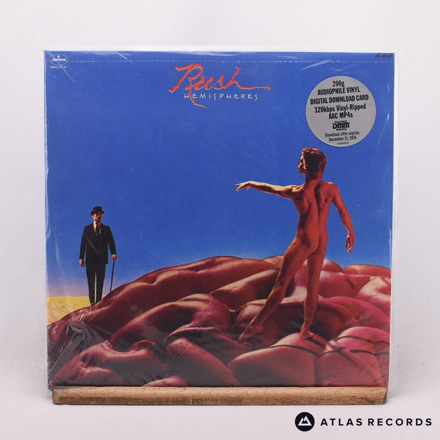 Rush Hemispheres LP Vinyl Record - Front Cover & Record