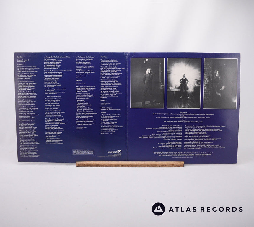 Rush - Hemispheres - Trident Gatefold LP Vinyl Record - VG+/EX