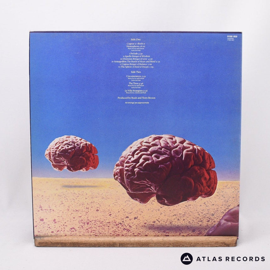 Rush - Hemispheres - Insert Poster Gatefold 1Y//1 2Y//1 LP Vinyl Record - EX/EX