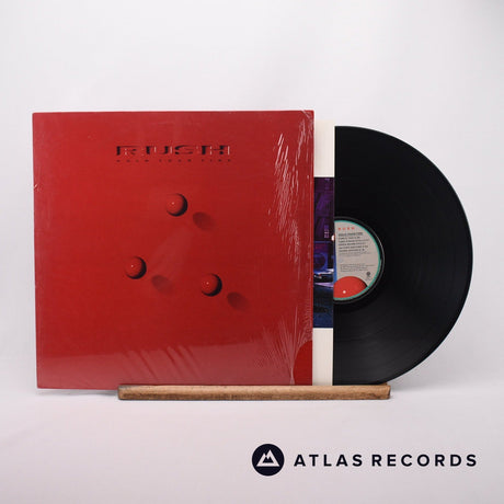 Rush Hold Your Fire LP Vinyl Record - Front Cover & Record