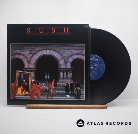Rush Moving Pictures LP Vinyl Record - Front Cover & Record