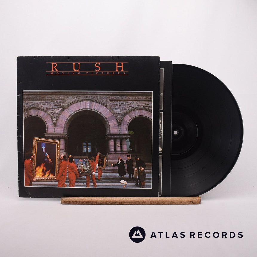 Rush Moving Pictures LP Vinyl Record - Front Cover & Record