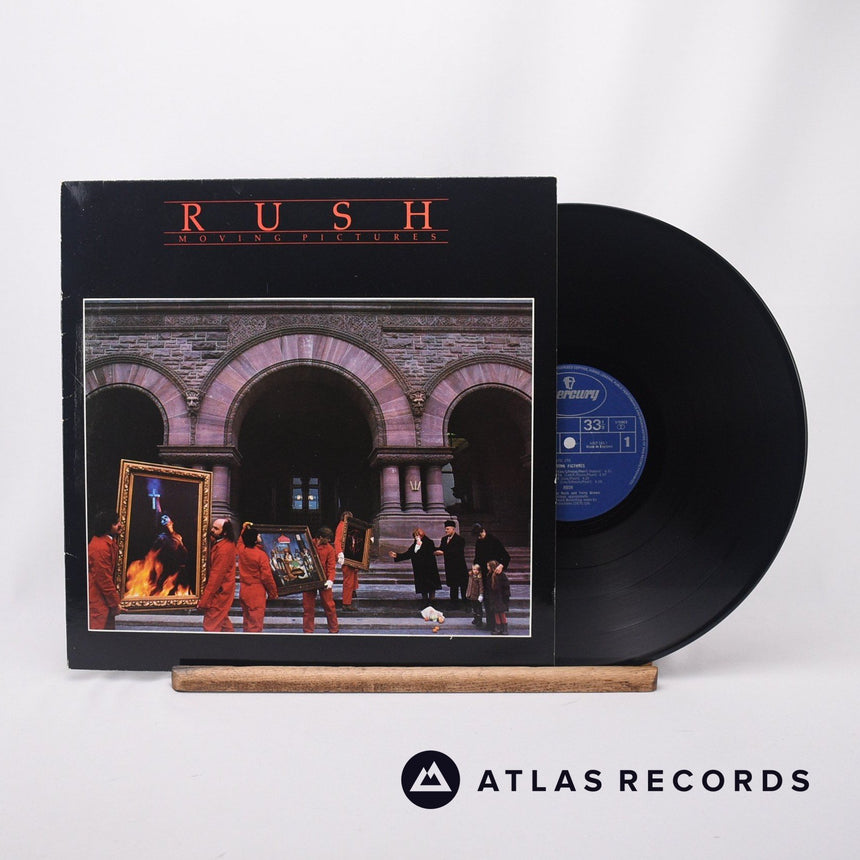 Rush Moving Pictures LP Vinyl Record - Front Cover & Record