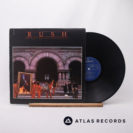 Rush Moving Pictures LP Vinyl Record - Front Cover & Record