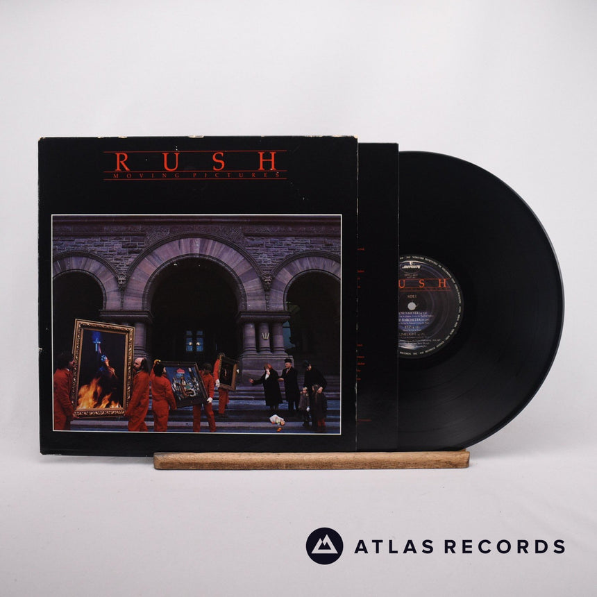 Rush Moving Pictures LP Vinyl Record - Front Cover & Record