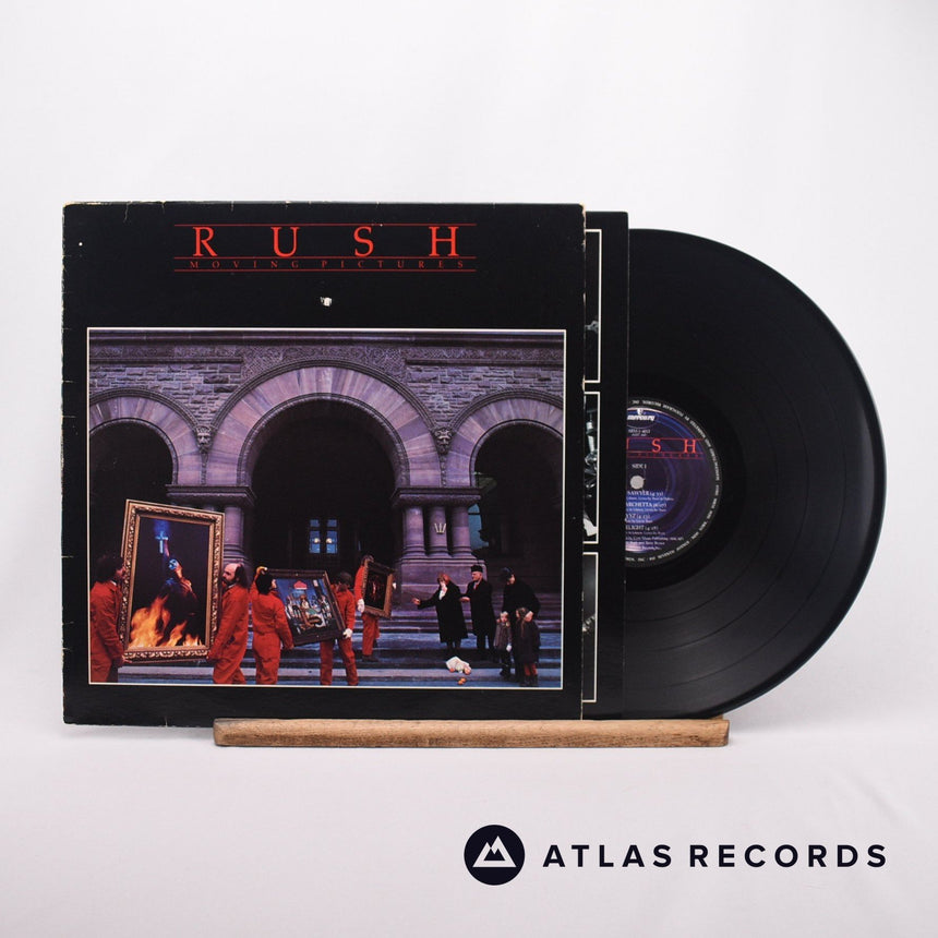 Rush Moving Pictures LP Vinyl Record - Front Cover & Record