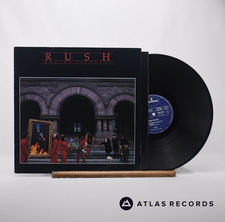 Rush Moving Pictures LP Vinyl Record - Front Cover & Record