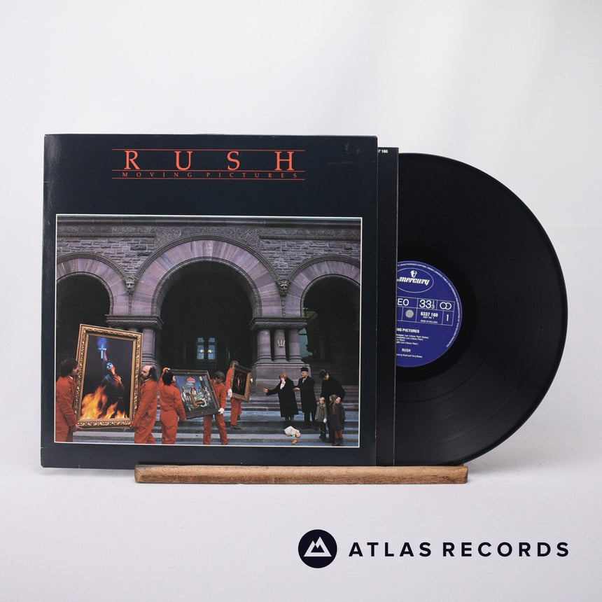 Rush - Moving Pictures - 1Y 2Y LP Vinyl Record - EX/EX