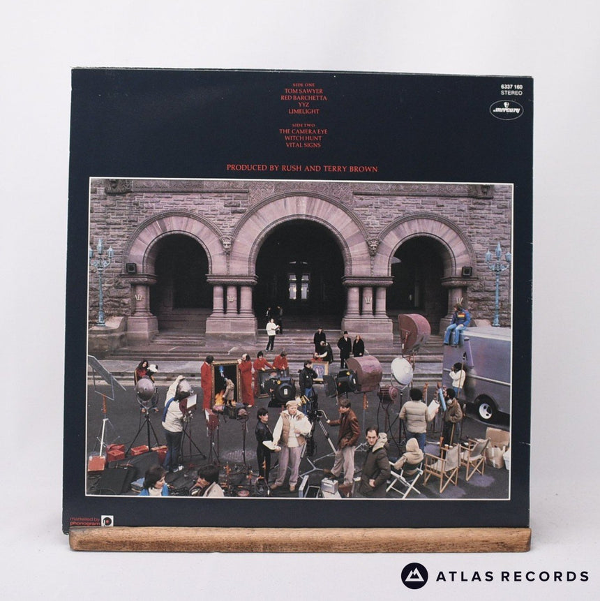 Rush - Moving Pictures - 1Y 2Y LP Vinyl Record - EX/EX