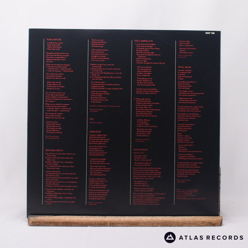 Rush - Moving Pictures - 1Y 2Y LP Vinyl Record - EX/EX