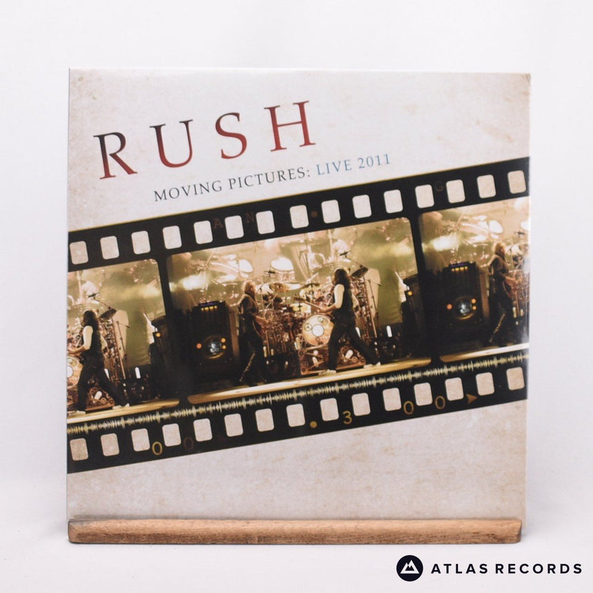Rush Moving Pictures: Live 2011 LP Vinyl Record - Front Cover & Record