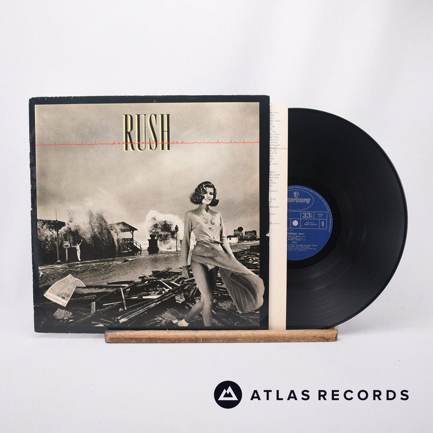 Rush Permanent Waves LP Vinyl Record - Front Cover & Record
