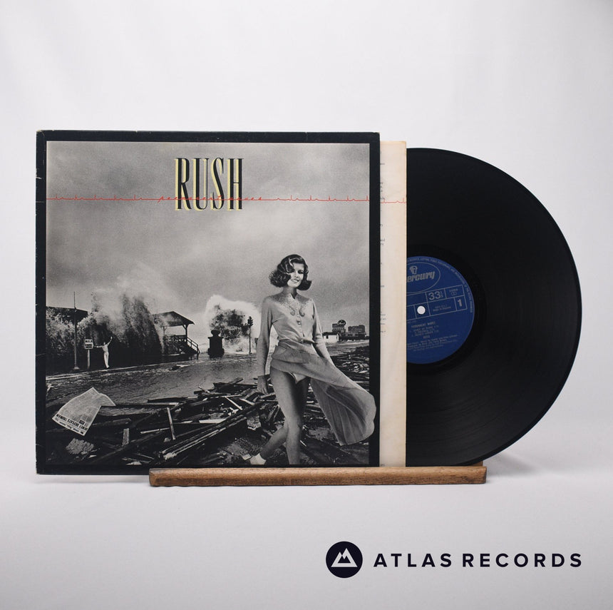 Rush Permanent Waves LP Vinyl Record - Front Cover & Record