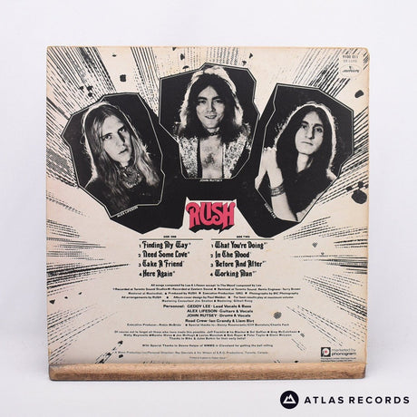Rush - Rush - 1Y//1 2Y//1 LP Vinyl Record - VG/VG+