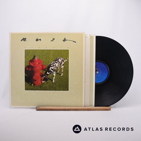 Rush Signals LP Vinyl Record - Front Cover & Record
