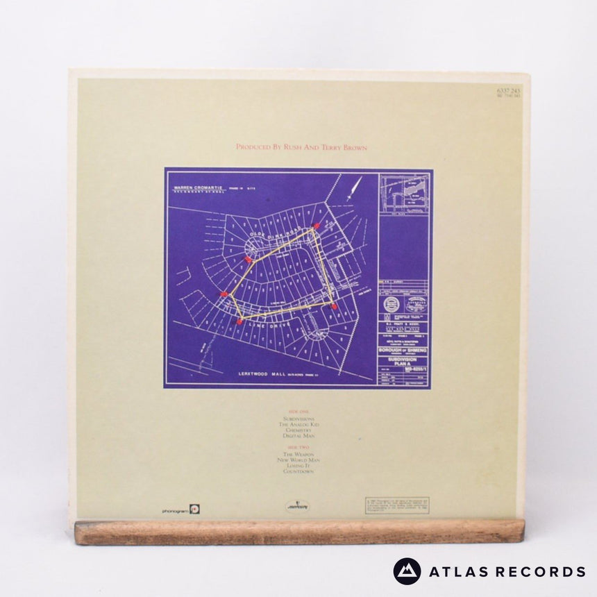 Rush - Signals - A//2 B//2 LP Vinyl Record - EX/EX