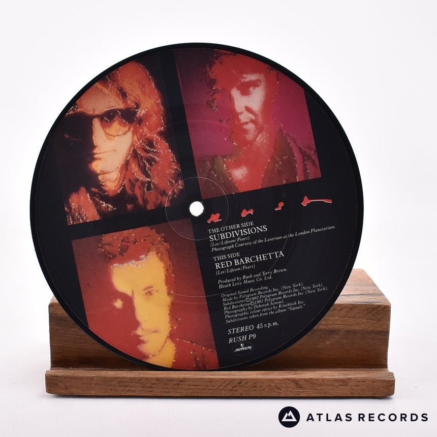 Rush - Subdivisions - Picture Disc 7" Vinyl Record - EX