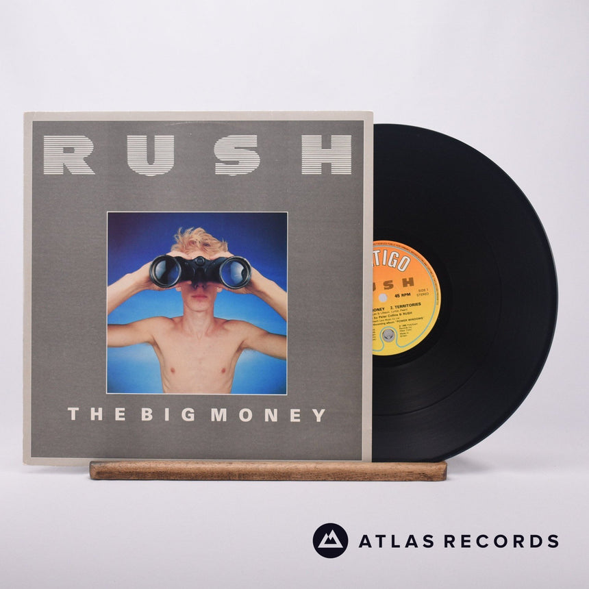 Rush The Big Money 12" Vinyl Record - Front Cover & Record