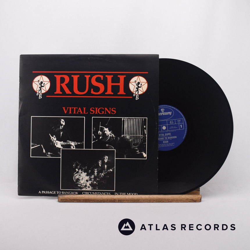 Rush Vital Signs 12" Vinyl Record - Front Cover & Record