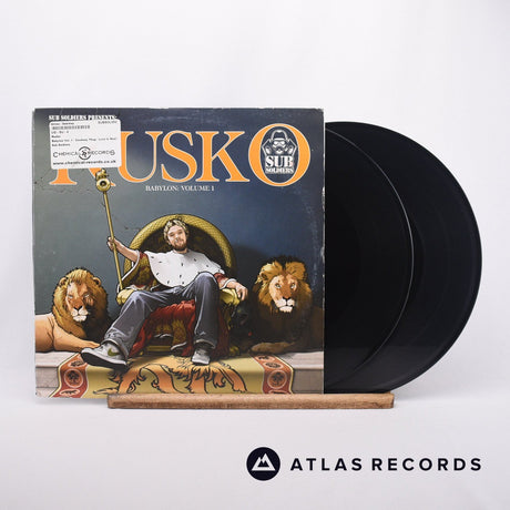 Rusko Babylon: Volume 1 2 x 12" Vinyl Record - Front Cover & Record