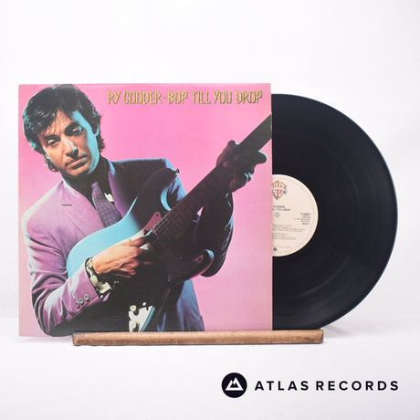Ry Cooder Bop Till You Drop LP Vinyl Record - Front Cover & Record