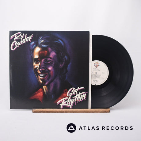 Ry Cooder Get Rhythm LP Vinyl Record - Front Cover & Record