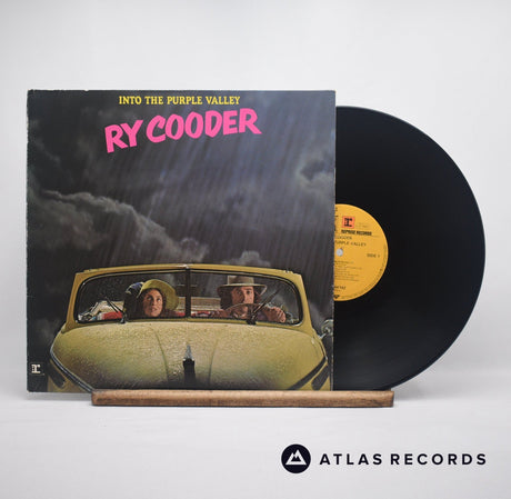 Ry Cooder Into The Purple Valley LP Vinyl Record - Front Cover & Record