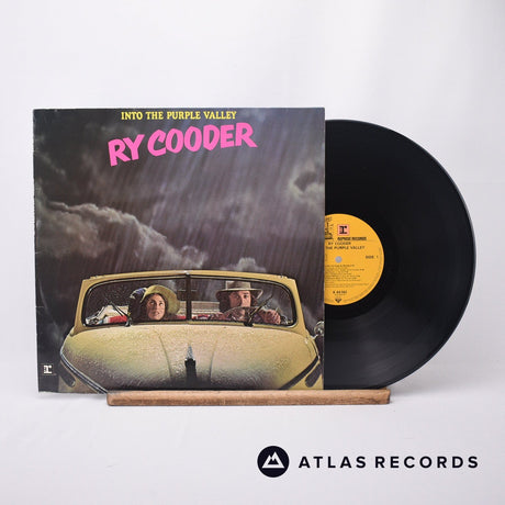Ry Cooder Into The Purple Valley LP Vinyl Record - Front Cover & Record