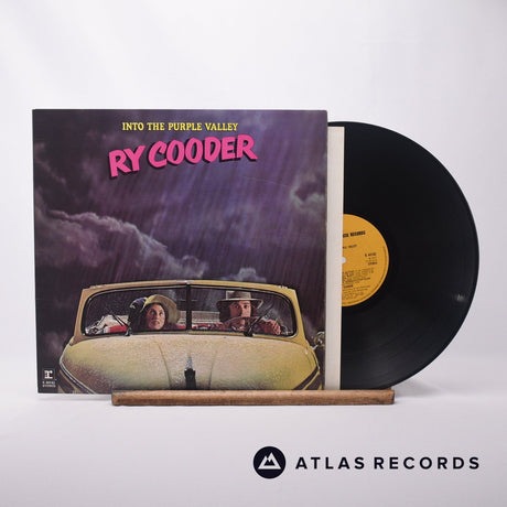 Ry Cooder Into The Purple Valley LP Vinyl Record - Front Cover & Record