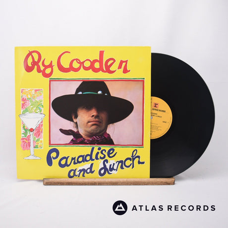 Ry Cooder Paradise And Lunch LP Vinyl Record - Front Cover & Record