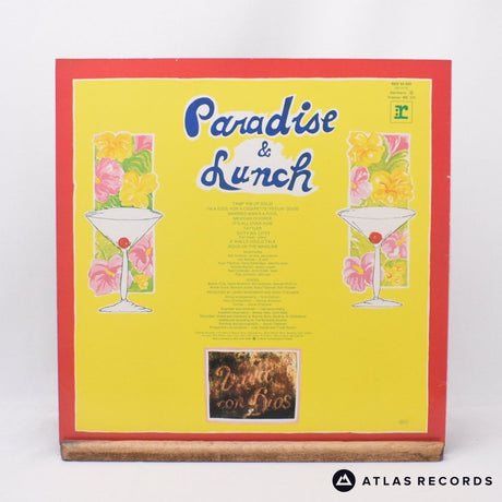 Ry Cooder - Paradise And Lunch - Reissue LP Vinyl Record - VG+/VG+