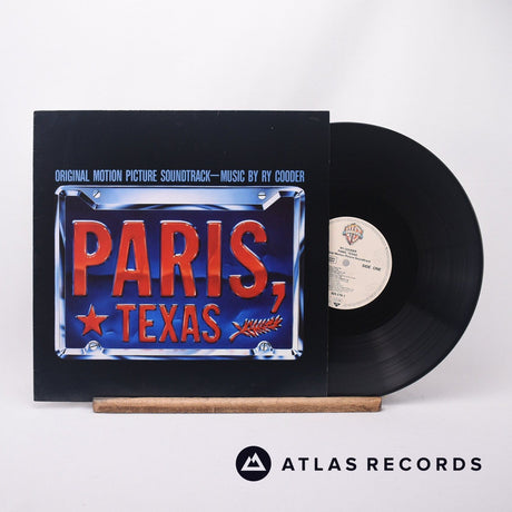 Ry Cooder Paris, Texas LP Vinyl Record - Front Cover & Record