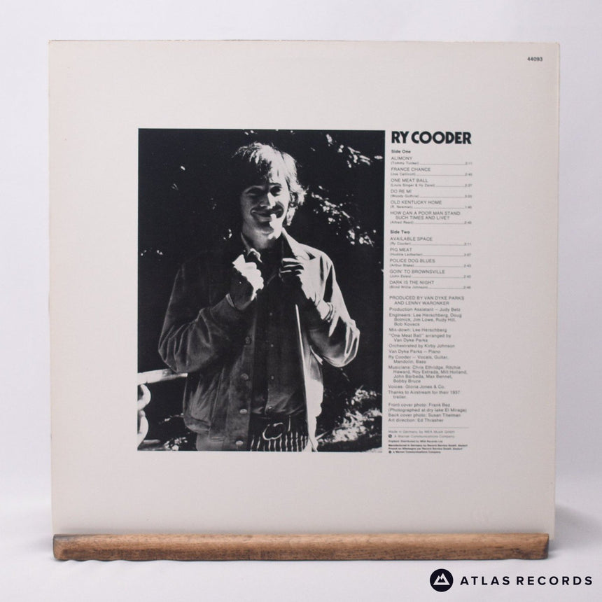 Ry Cooder - Ry Cooder - Reissue LP Vinyl Record - VG+/EX