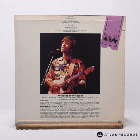 Ry Cooder - Show Time - LP Vinyl Record - VG+/VG+