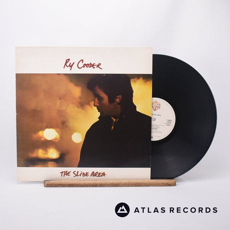 Ry Cooder The Slide Area LP Vinyl Record - Front Cover & Record
