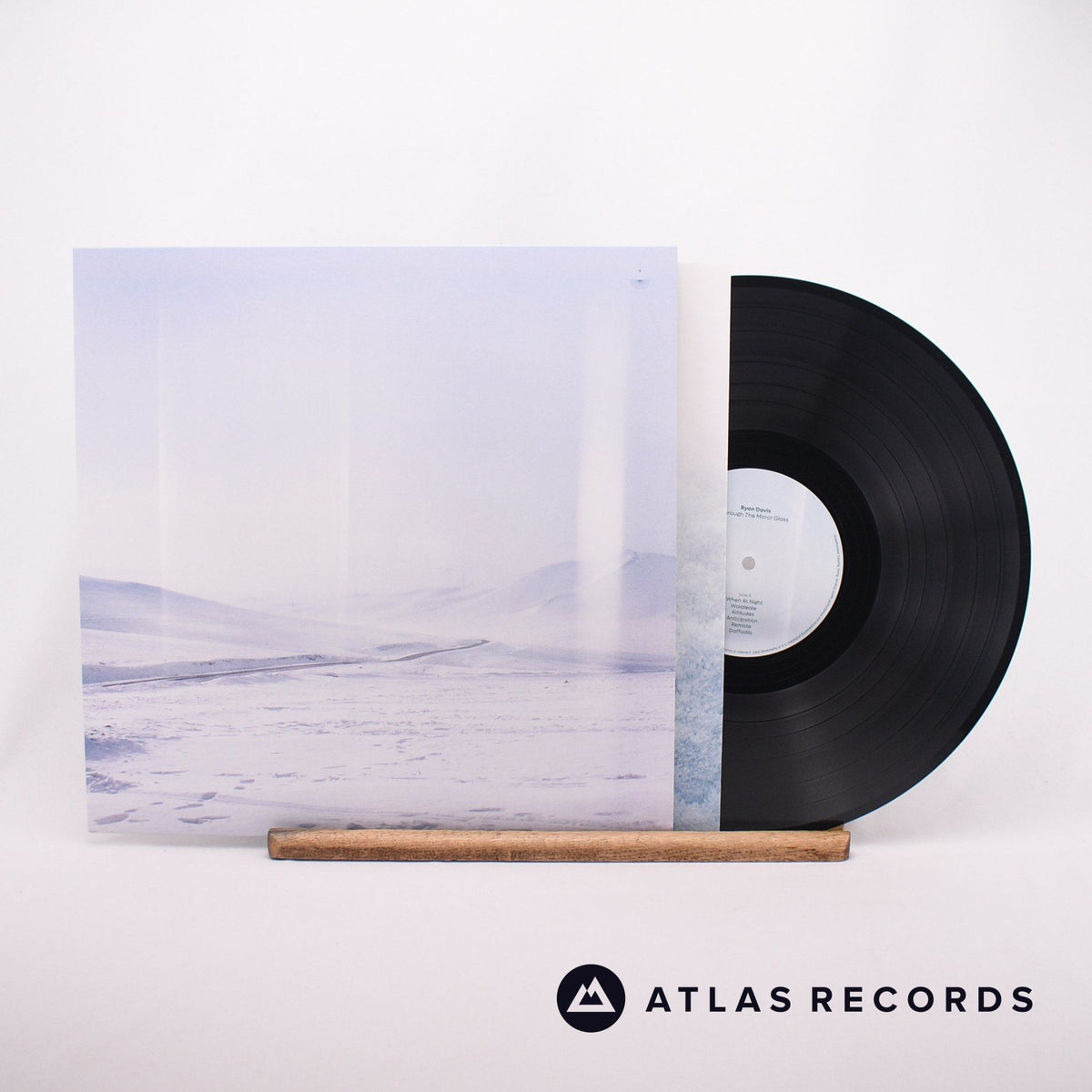 Ryan Davis Through The Mirror Glass LP Vinyl Record - Front Cover & Record
