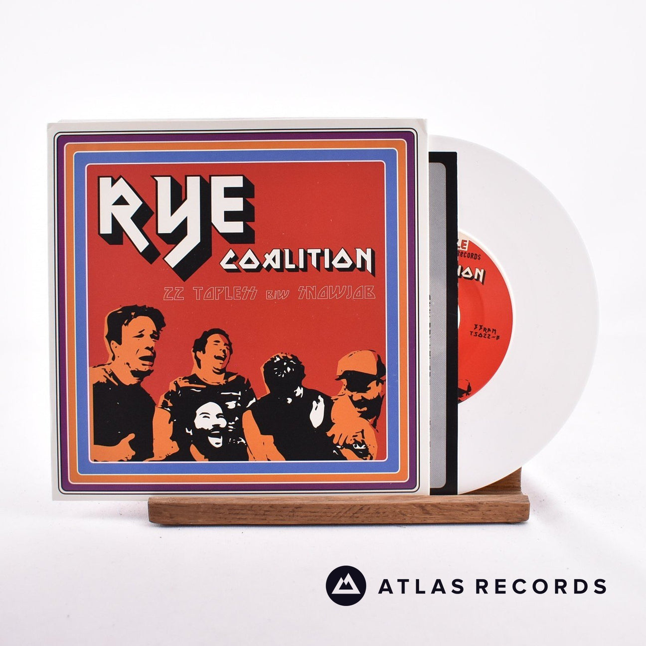 Rye Coalition ZZ Topless 7" Vinyl Record - Front Cover & Record