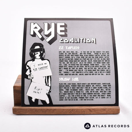 Rye Coalition - ZZ Topless - White 7" Vinyl Record - NM/NM
