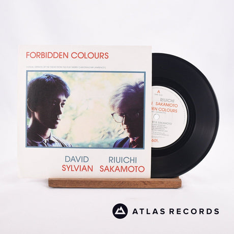 Ryuichi Sakamoto & David Sylvian Forbidden Colours 7" Vinyl Record - Front Cover & Record