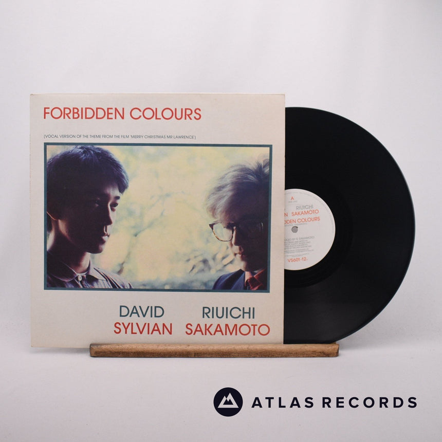 Ryuichi Sakamoto & David Sylvian Forbidden Colours 12" Vinyl Record - Front Cover & Record