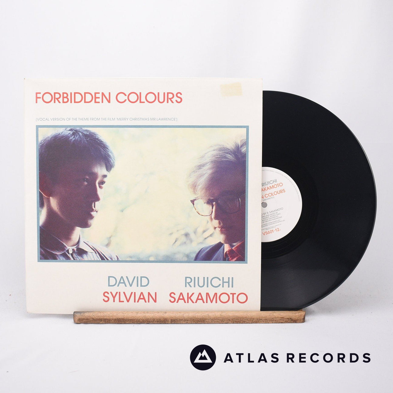 Ryuichi Sakamoto & David Sylvian Forbidden Colours 12" Vinyl Record - Front Cover & Record