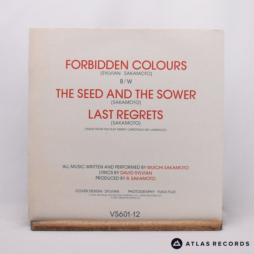 Ryuichi Sakamoto & David Sylvian - Forbidden Colours - 12" Vinyl Record - EX/EX