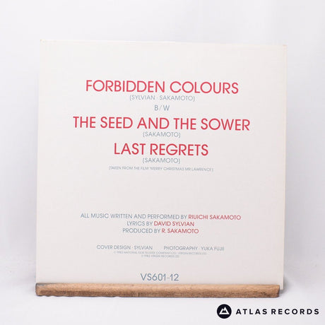 Ryuichi Sakamoto & David Sylvian - Forbidden Colours - 12" Vinyl Record - EX/EX