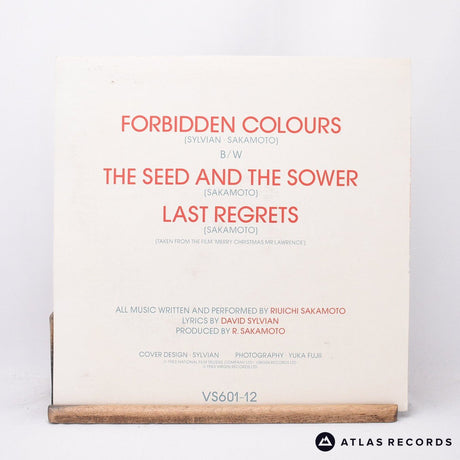Ryuichi Sakamoto & David Sylvian - Forbidden Colours - 12" Vinyl Record - EX/VG+