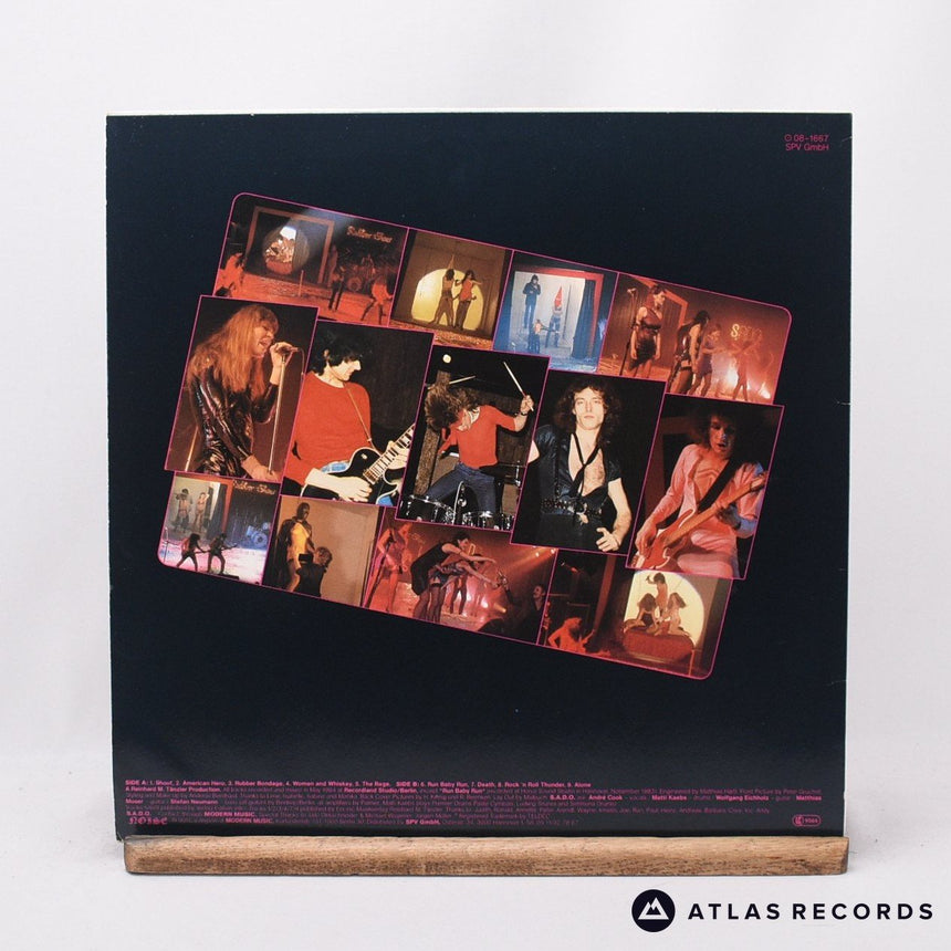 S.A.D.O. - Shout! - Insert LP Vinyl Record - VG+/EX