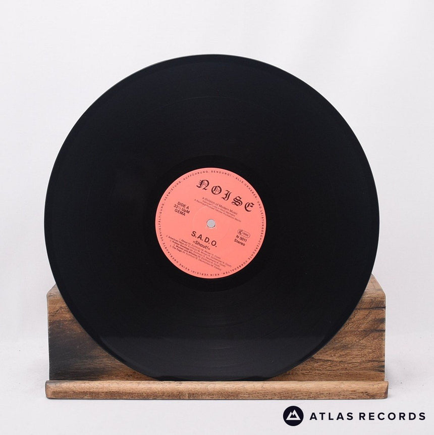 S.A.D.O. - Shout! - Insert LP Vinyl Record - VG+/EX