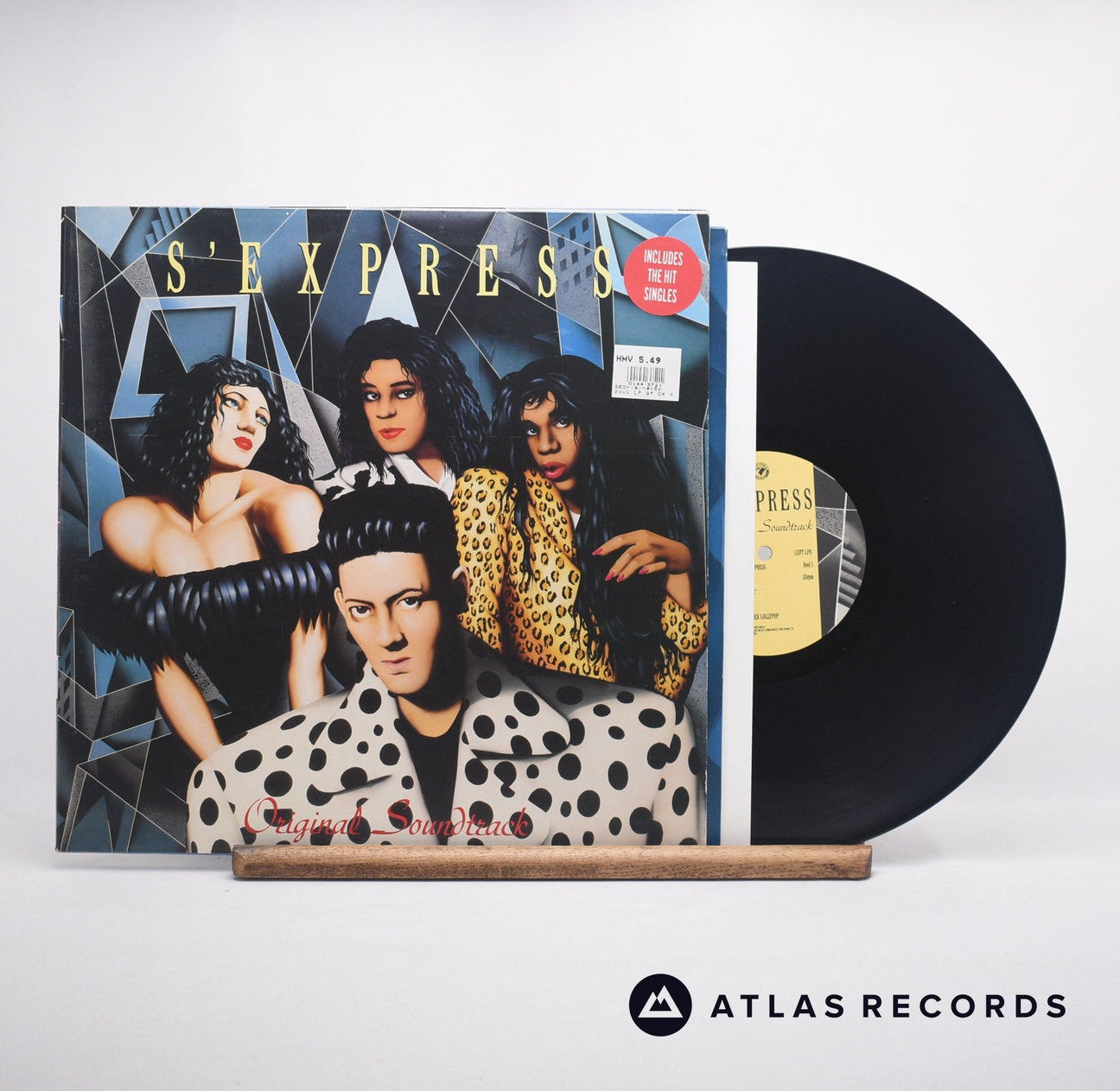 S'Express Original Soundtrack LP Vinyl Record - Front Cover & Record
