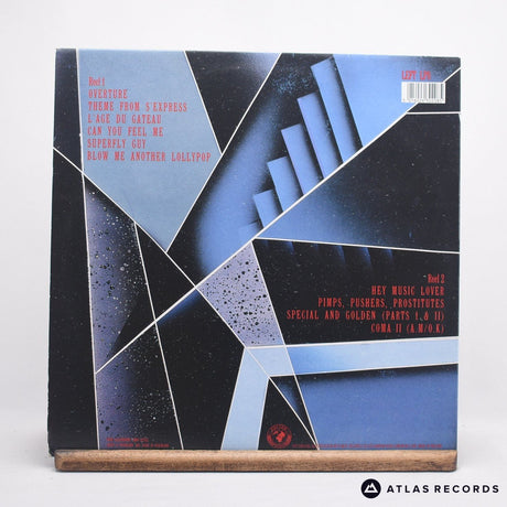 S'Express - Original Soundtrack - Lyric Sheet LP Vinyl Record - EX/EX