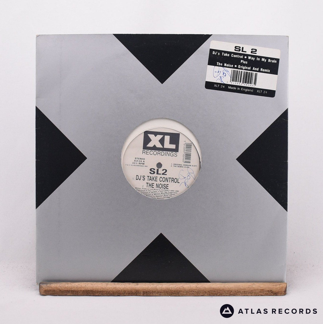 SL2 DJ's Take Control 12" Vinyl Record - In Sleeve
