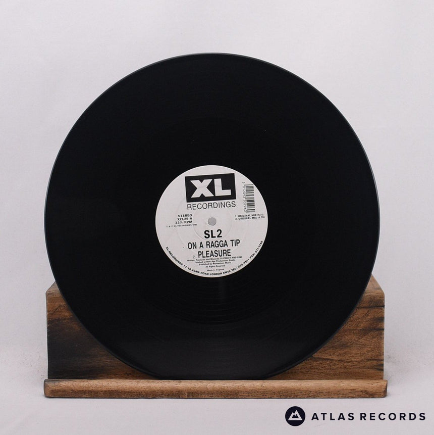 SL2 - On A Ragga Tip - Damont Die-Cut Sleeve 12" Vinyl Record - VG+/EX